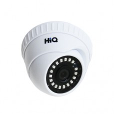 HIQ-2102 W SIMPLE Цветная купольная камера видеонаблюдения для внутренней установки с ИК подсветкой