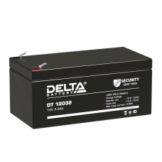 Аккумулятор 12В, 3,3 А/ч DT DELTA