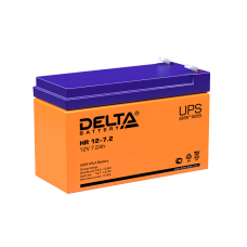 Аккумулятор 12В, 7.2 А/ч HR повышенной энергоотдачи (DELTA)