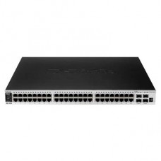 DGS-3420-52T/A 2A 48-ports 10/100/1000 base-T L2+ Stackable Management Switch with 4 ports SFP+